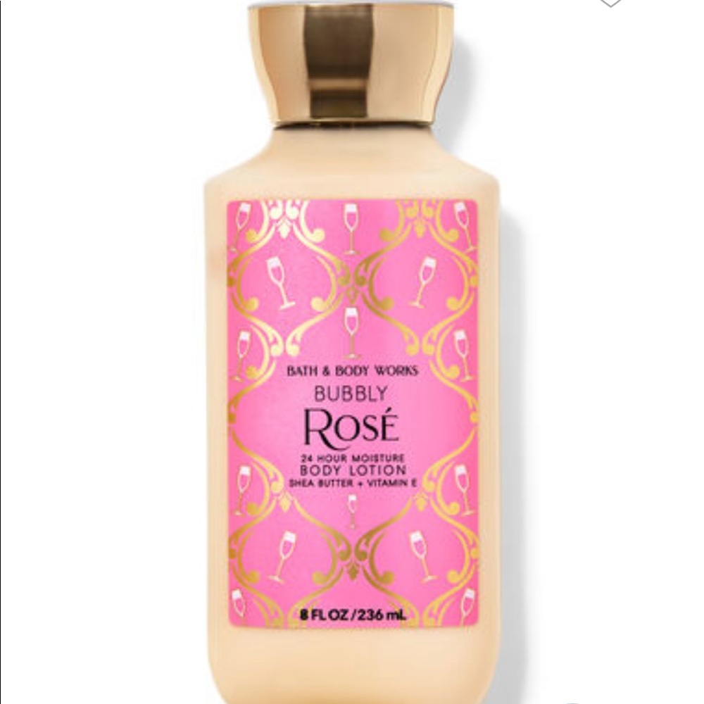 NWT Bath & Body Works Bubbly Rose Body Lotion 8 oz